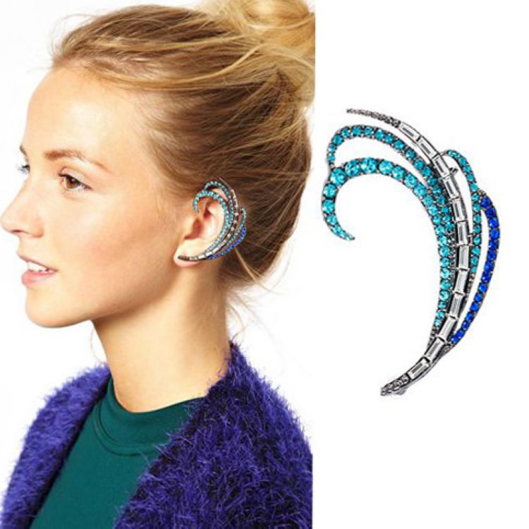 Lisslune | Fashion New Arrival Leaf Clip Earrings