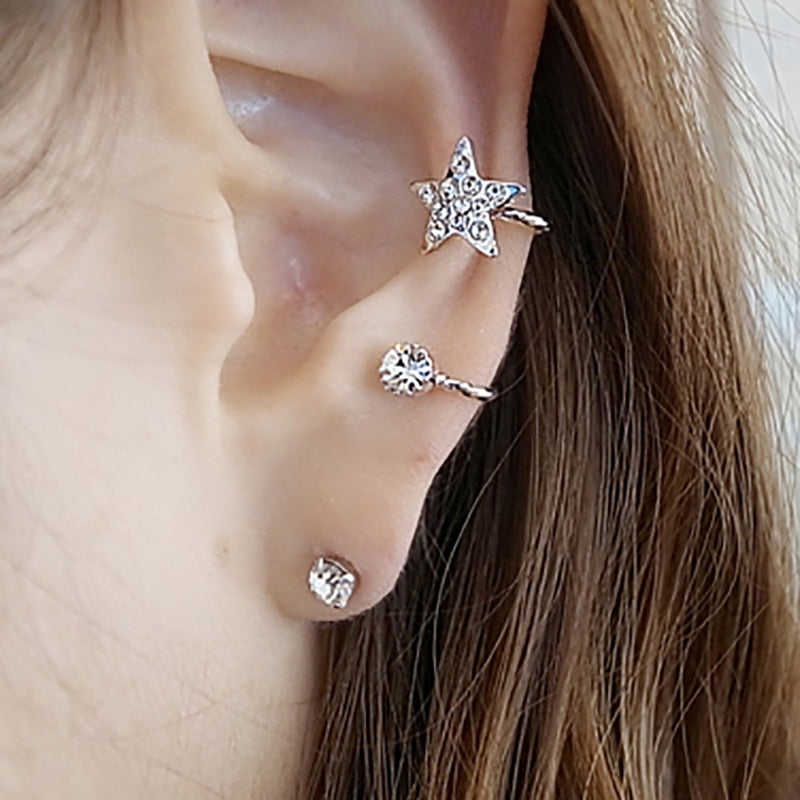 Lisslune | Fashion New Arrival Leaf Clip Earrings