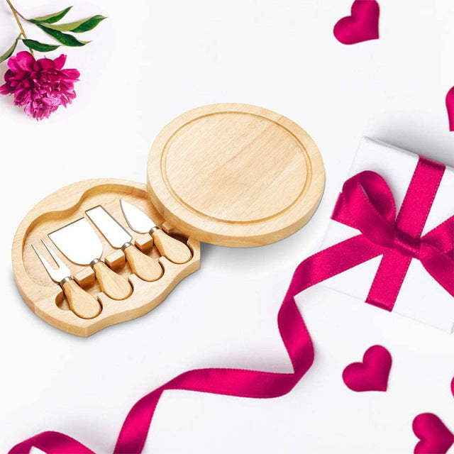 Lisslune | Wooden Bamboo Cutting Board Set