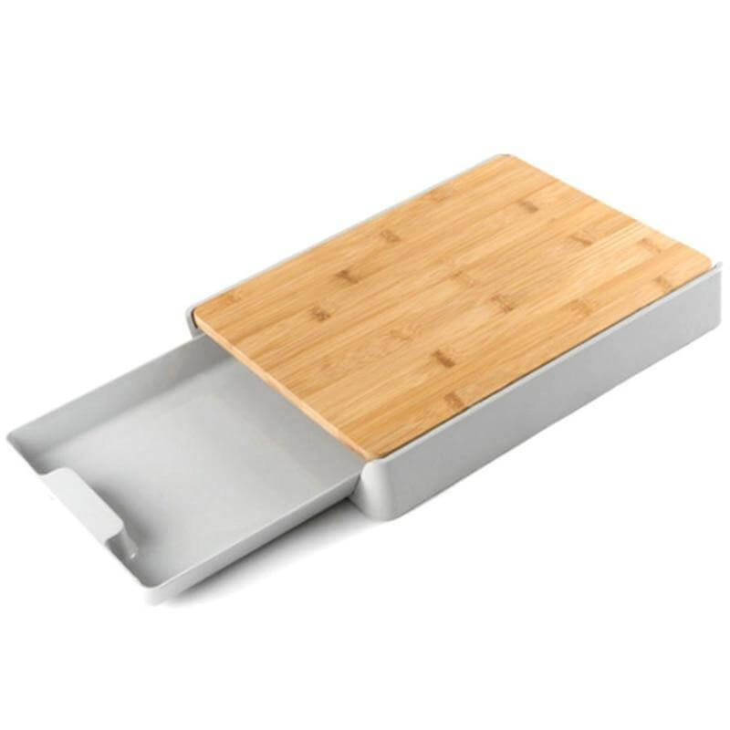 Lisslune | Kitchen Cutting Board with Detachable Storage Drawer