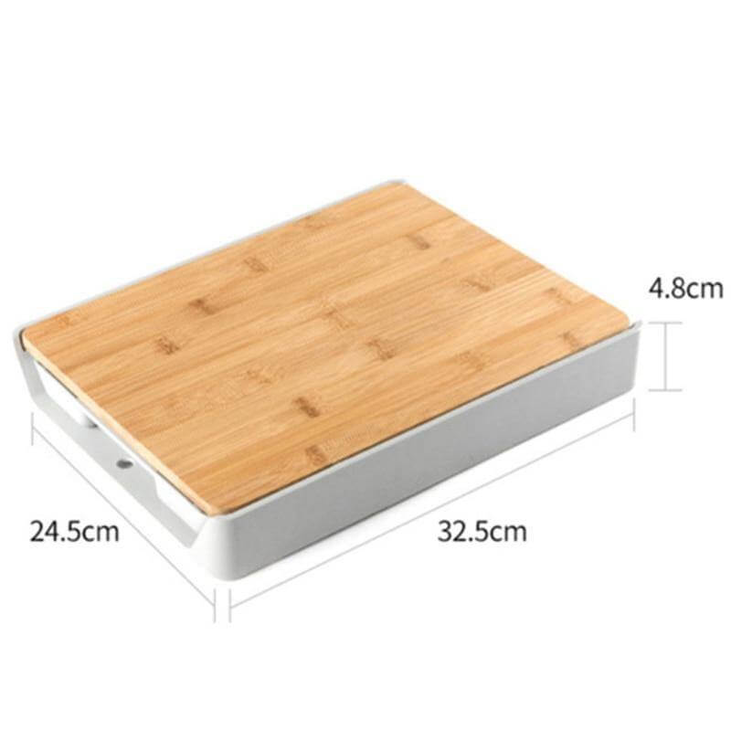 Lisslune | Kitchen Cutting Board with Detachable Storage Drawer