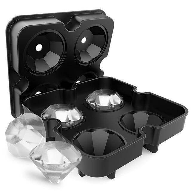 Lisslune | Diamond Shape 3D Ice Cube Mold Tray