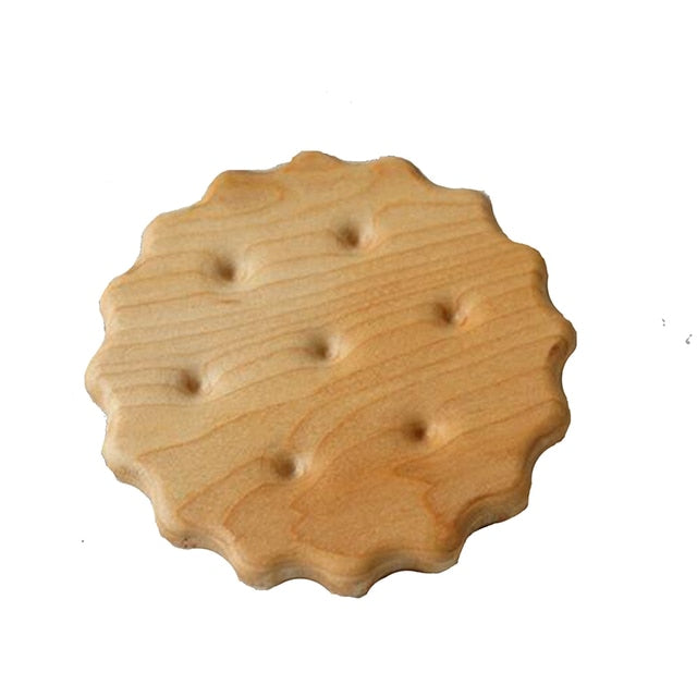 Lisslune | Biscuit Shape Wooden Coaster Placemat