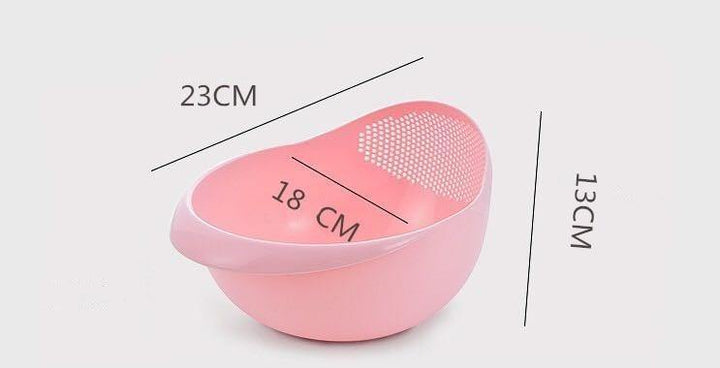 Lisslune | Silicone Rice Bowl Drain Basket