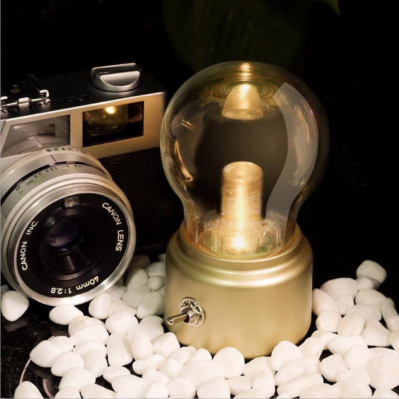 Lisslune | Vintage Light Bulb Table Lamp
