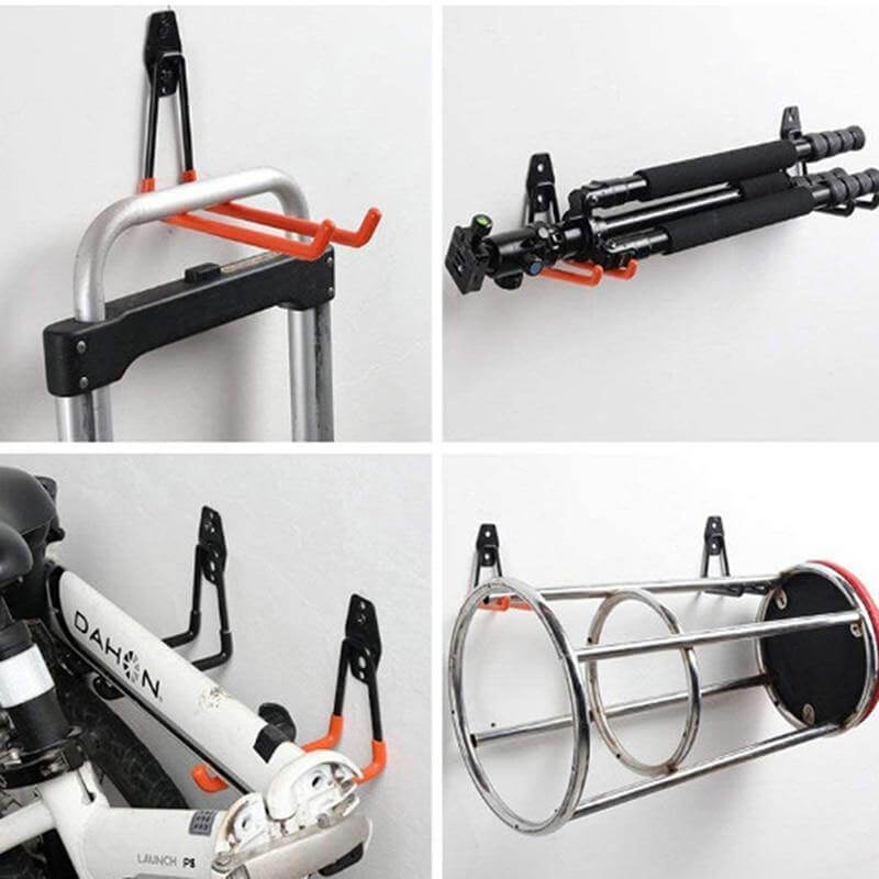 Lisslune | Heavy Duty Wall Mount Metal Bicycle Hanger