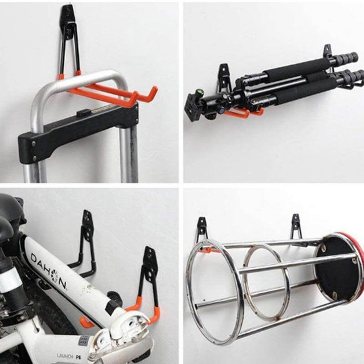 Lisslune | Heavy Duty Wall Mount Metal Bicycle Hanger