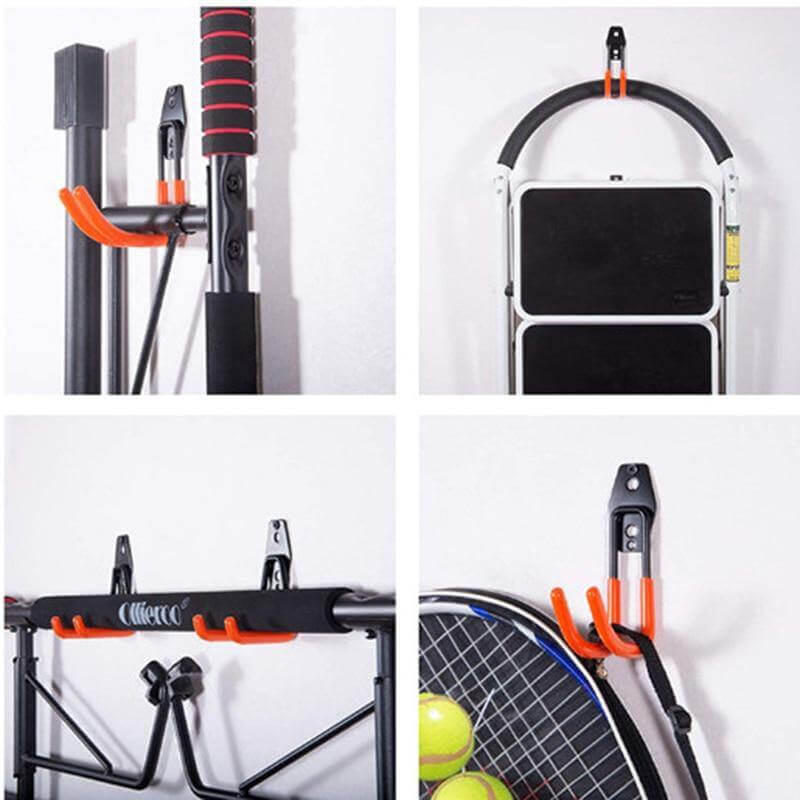 Lisslune | Heavy Duty Wall Mount Metal Bicycle Hanger