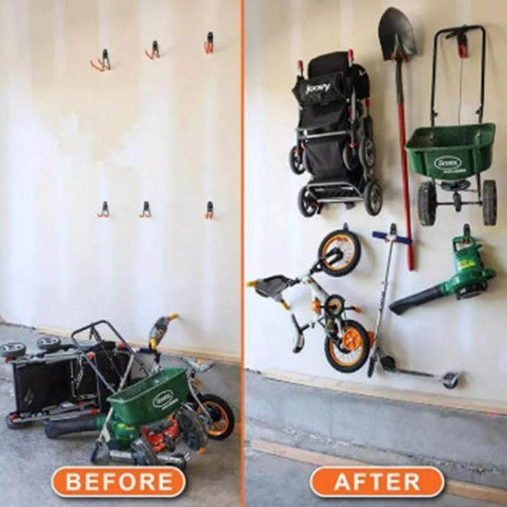 Lisslune | Heavy Duty Wall Mount Metal Bicycle Hanger