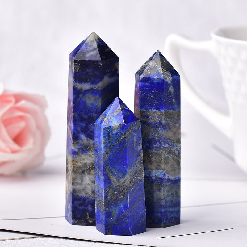 Lisslune | Lapis Lazuli Wisdom and Protection Staff