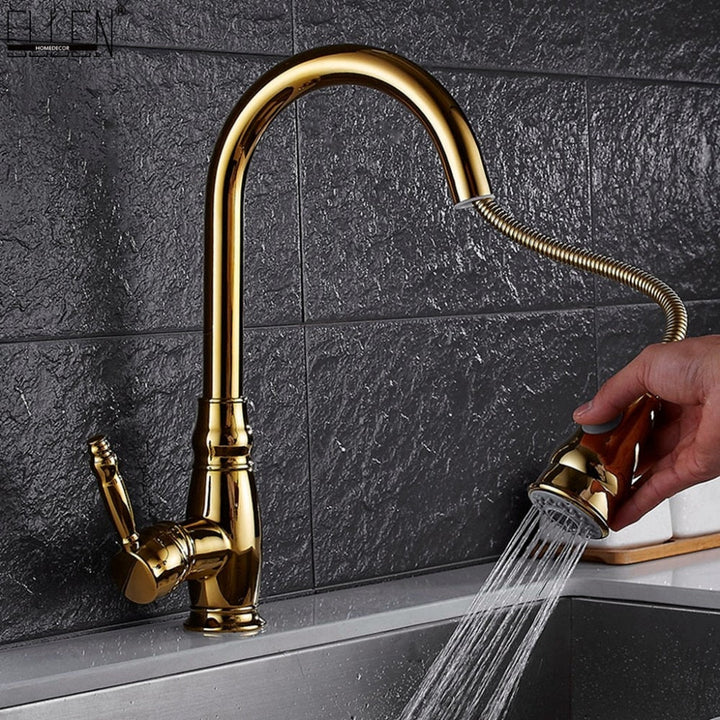 Lisslune | Ashby - Retractable kitchen faucet