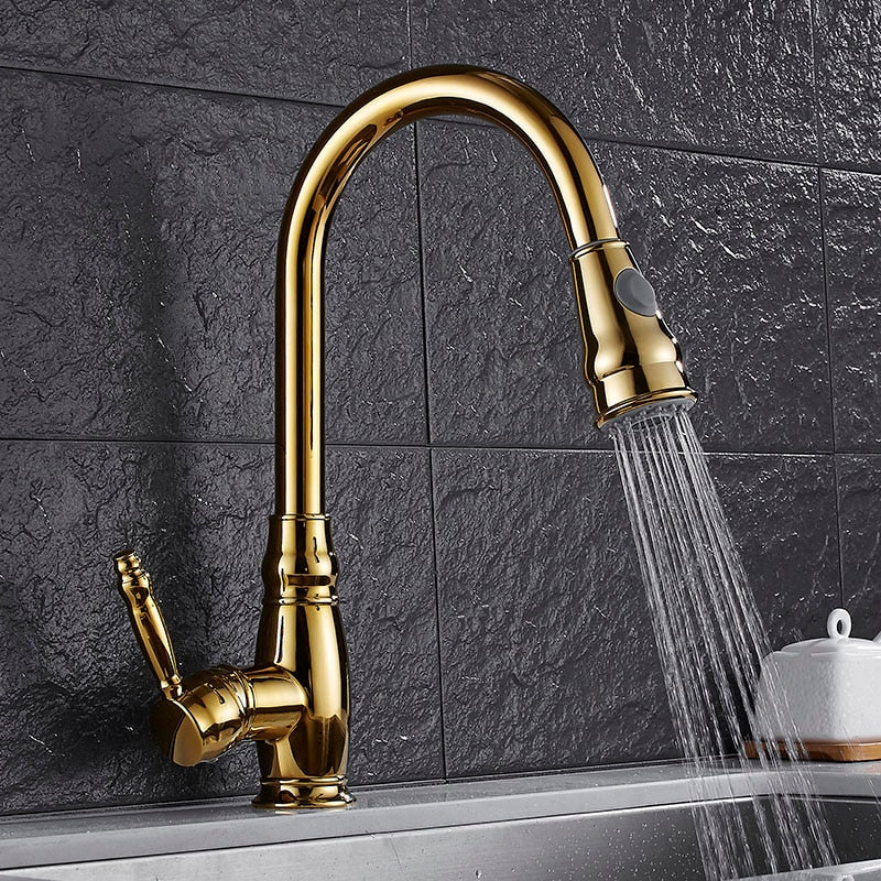 Lisslune | Ashby - Retractable kitchen faucet