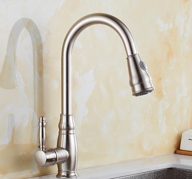 Lisslune | Ashby - Retractable kitchen faucet