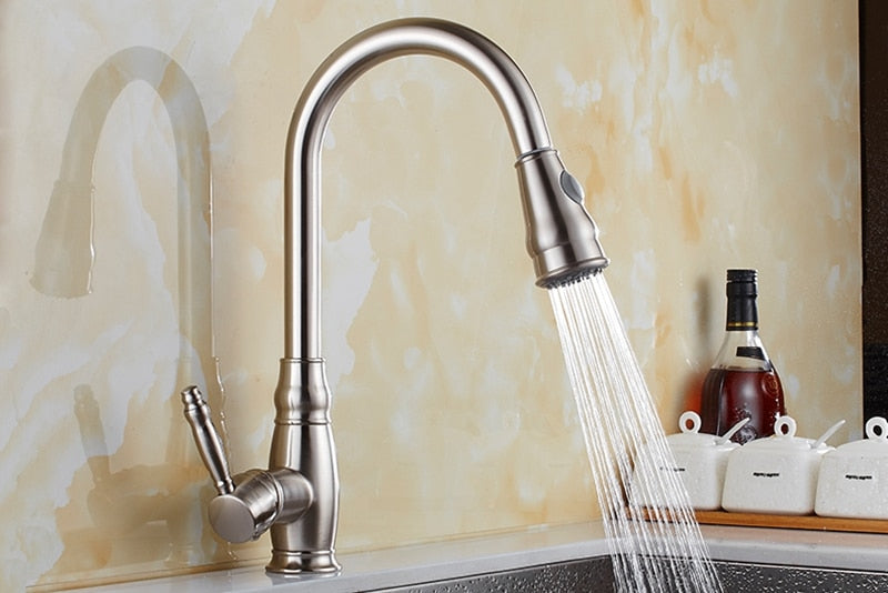 Lisslune | Ashby - Retractable kitchen faucet