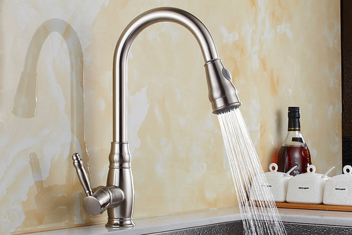 Lisslune | Ashby - Retractable kitchen faucet