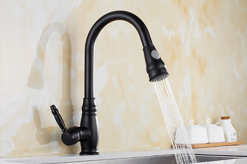 Lisslune | Ashby - Retractable kitchen faucet