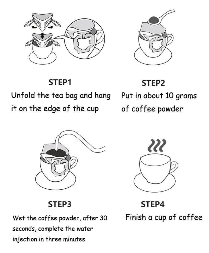 Lisslune | Single Cup Drip Coffee Papers