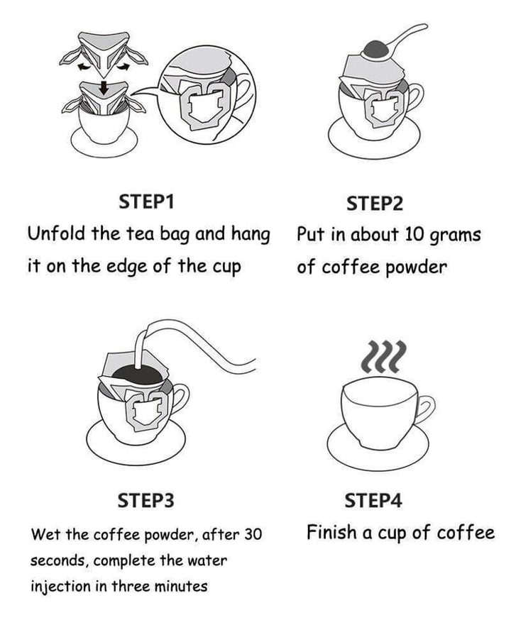 Lisslune | Single Cup Drip Coffee Papers