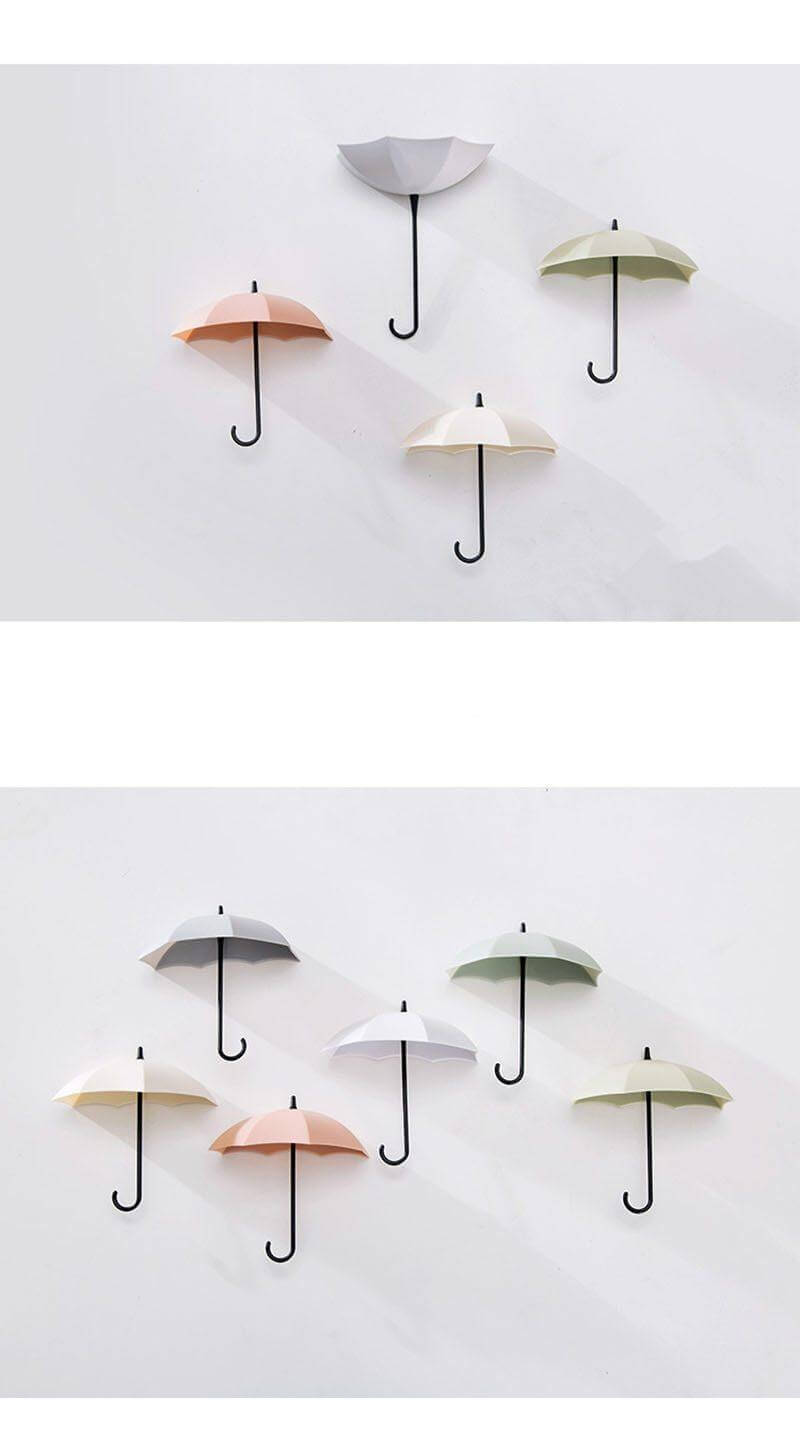 Lisslune | 3pcs Nordic Umbrella Shaped Creative Racks