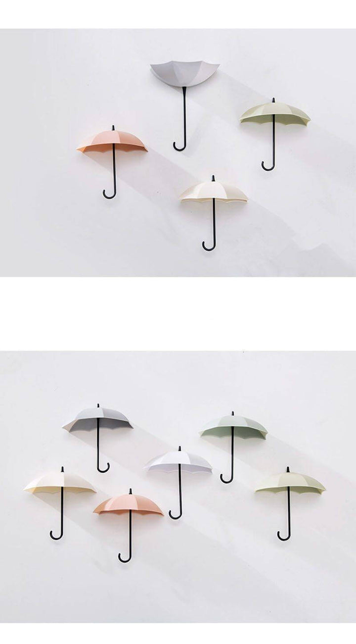 Lisslune | 3pcs Nordic Umbrella Shaped Creative Racks