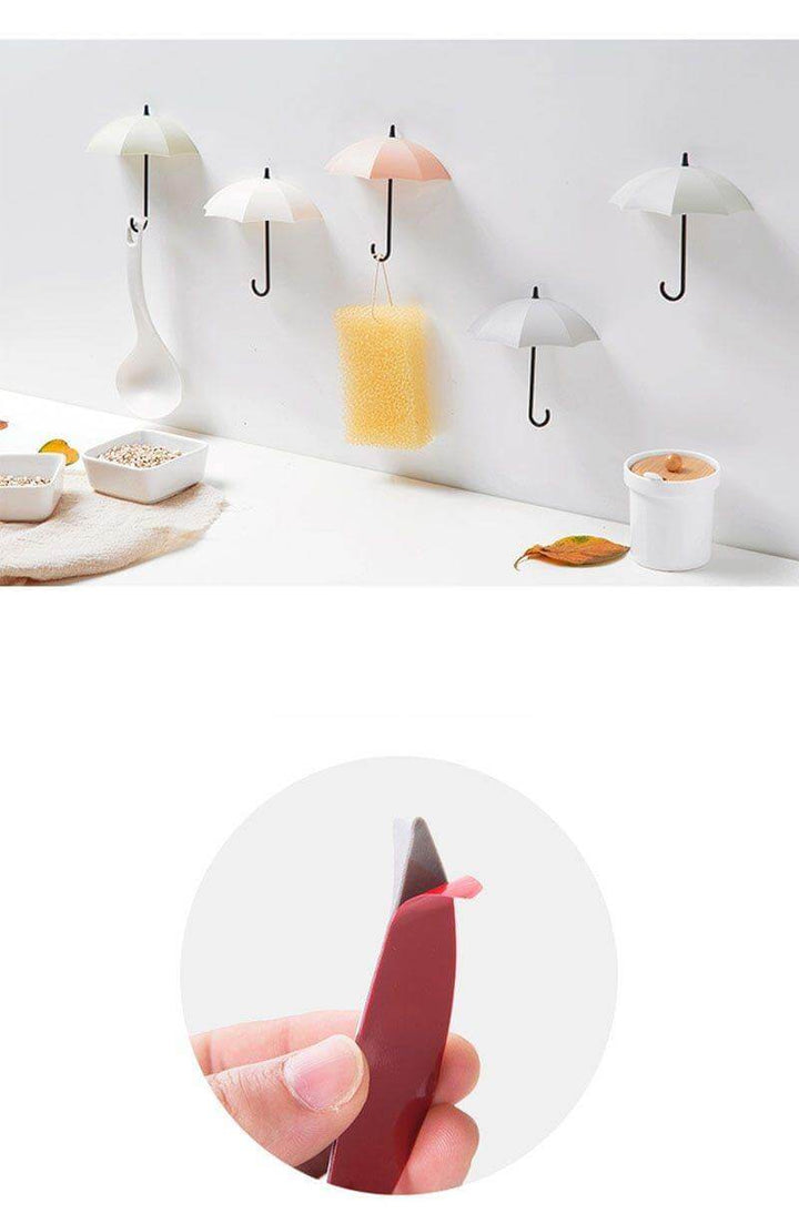 Lisslune | 3pcs Nordic Umbrella Shaped Creative Racks