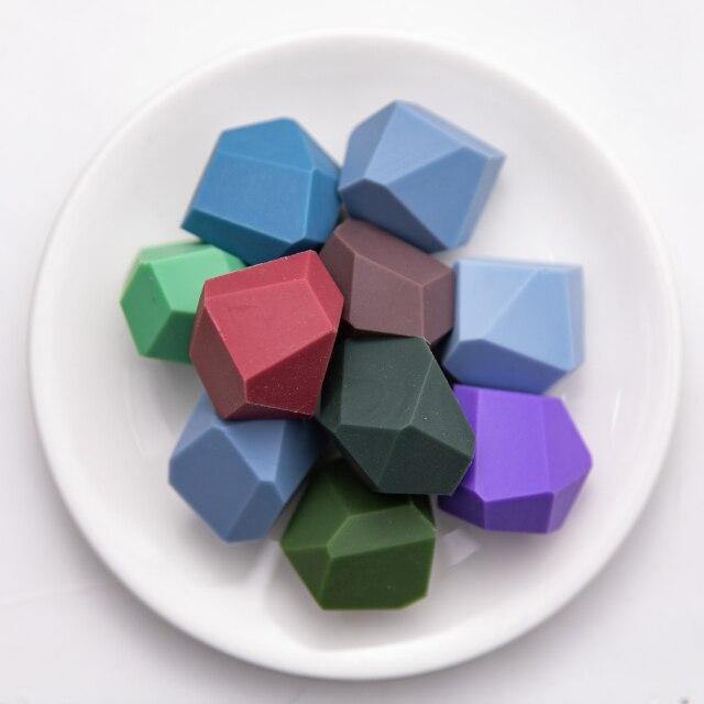 Lisslune | Colorful Wooden Stone Kids Intelligent Stacking Game