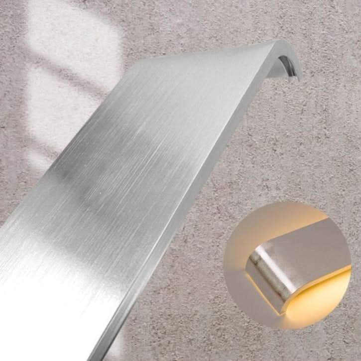 Lisslune | Contemporary LED Wall Lamp – Sleek Black Aluminum Light