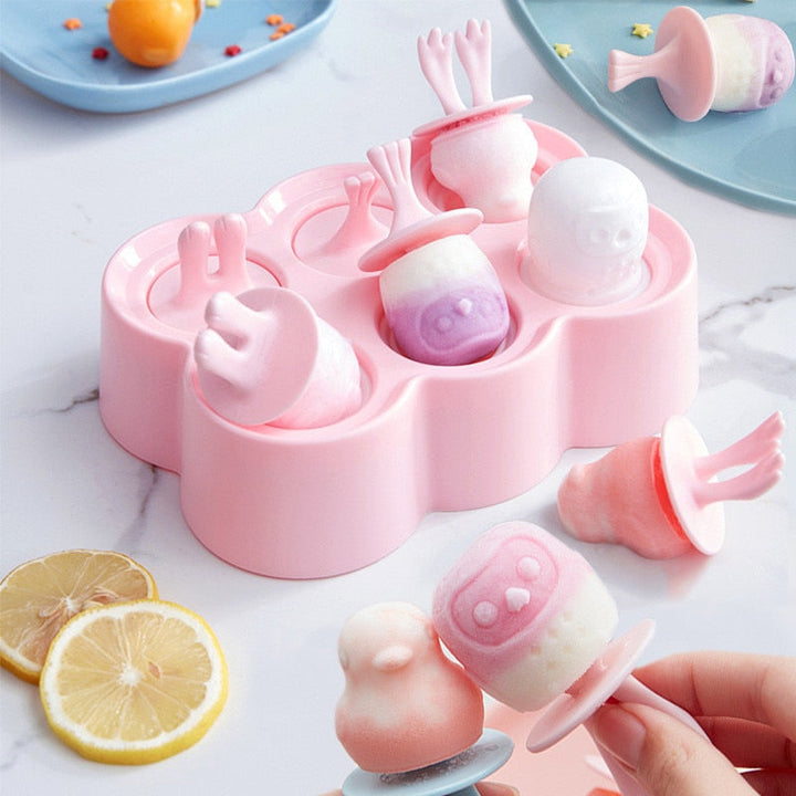 Lisslune | Creative Animal Silicone Homemade Popsicle Mold