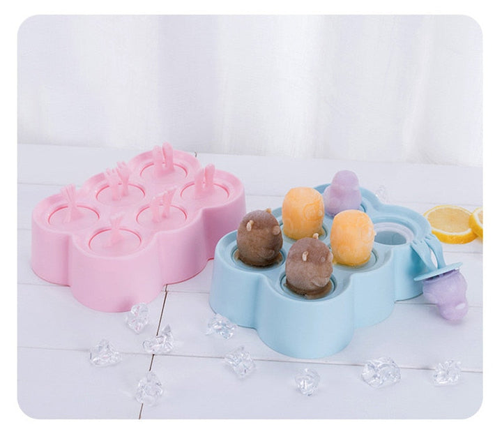 Lisslune | Creative Animal Silicone Homemade Popsicle Mold