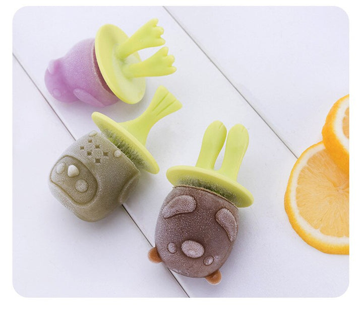 Lisslune | Creative Animal Silicone Homemade Popsicle Mold
