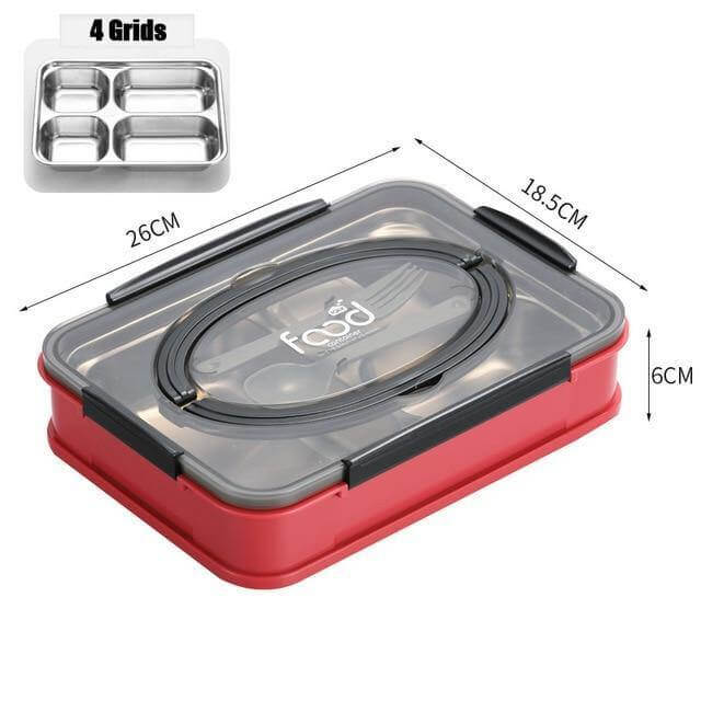 Lisslune | Stainless Steel Portable Lunch Box