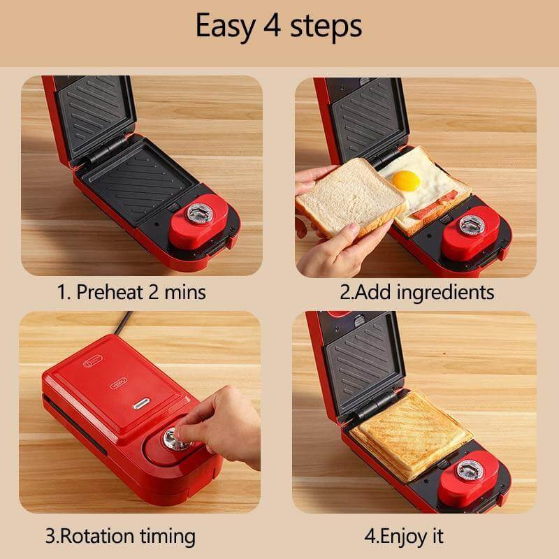 Lisslune | Multifunctional Breakfast Waffle Maker