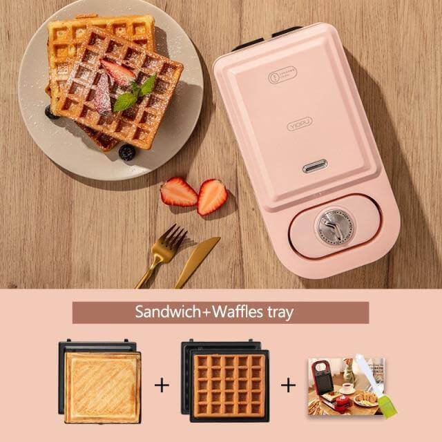 Lisslune | Multifunctional Breakfast Waffle Maker