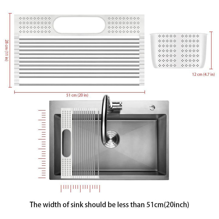 Lisslune | Multi Functional Over Sink Drying Rack