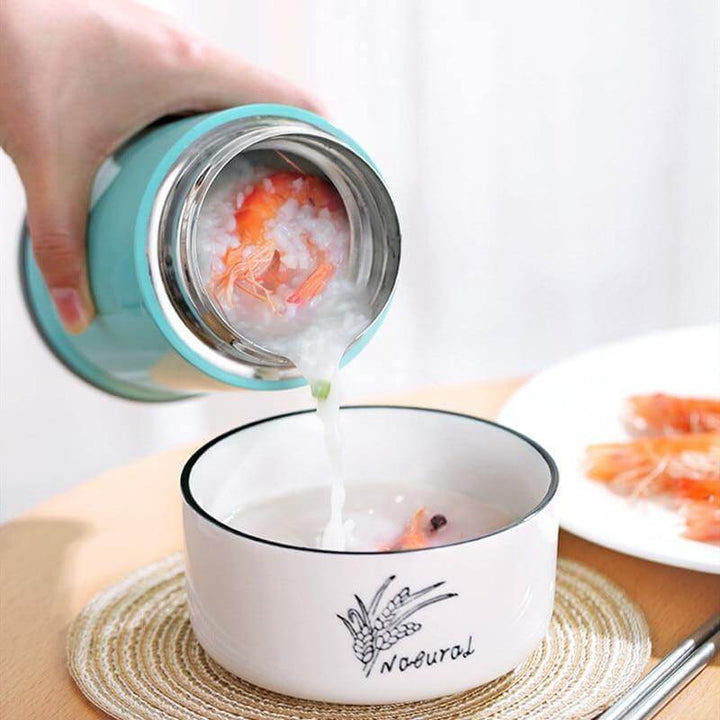 Lisslune | Thermal Double Stainless Steel Lunch Mug Thermos