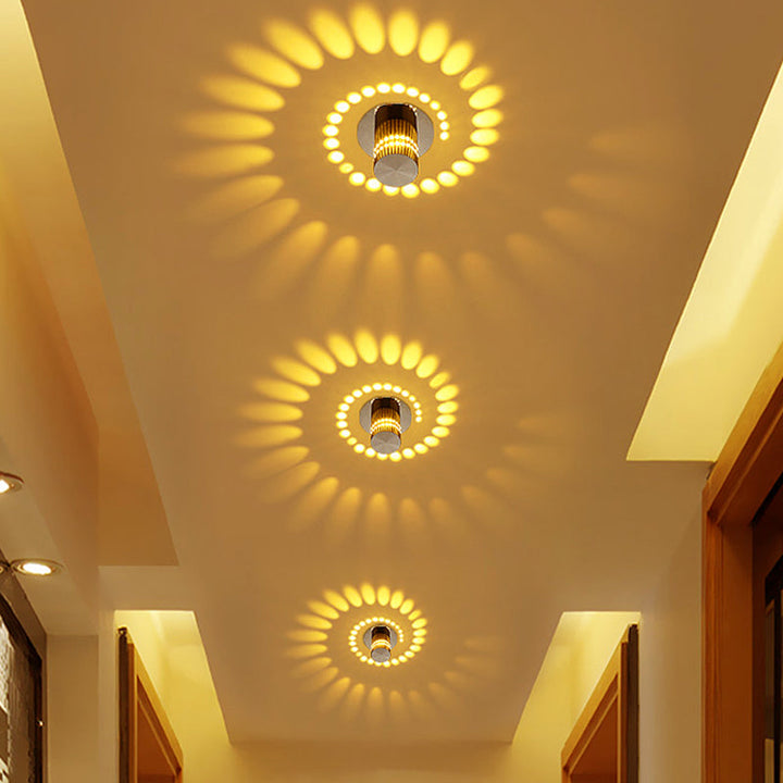 Lisslune | Downlight - Spiral-shaped Light | Energy-saving