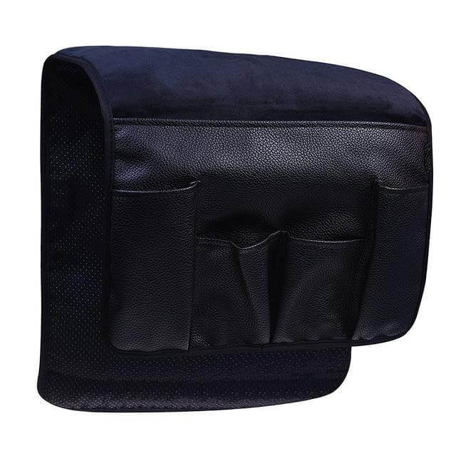 Lisslune | Non-slip 5 pocket leather armrest chair organizer