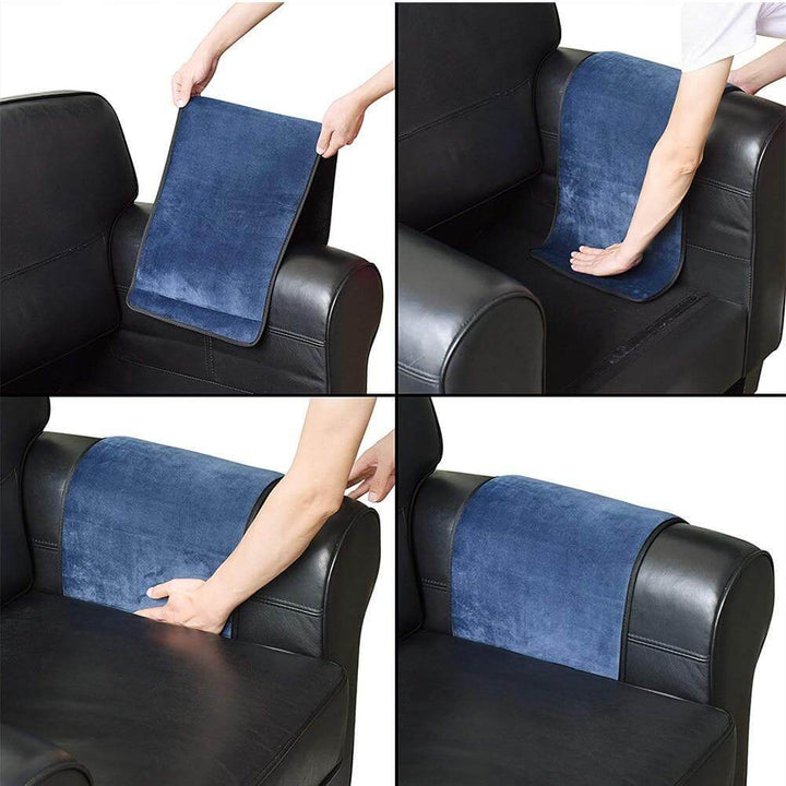Lisslune | Non-slip 5 pocket leather armrest chair organizer