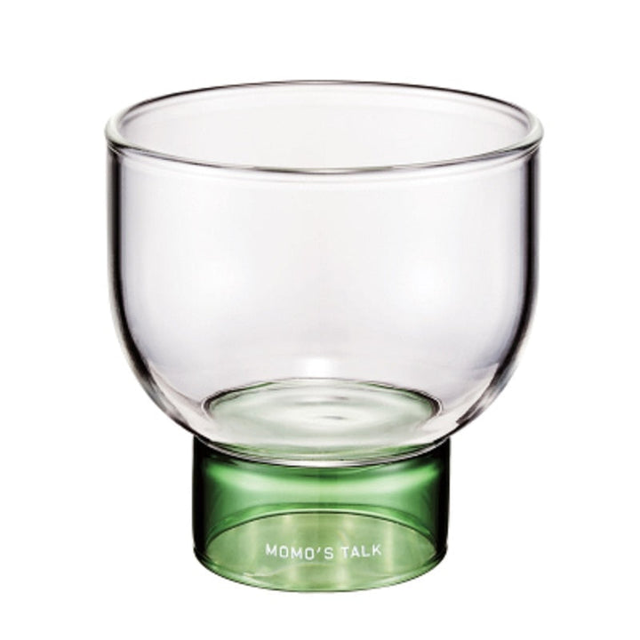 Lisslune | Half-moon drinking bowl made of colored crystal