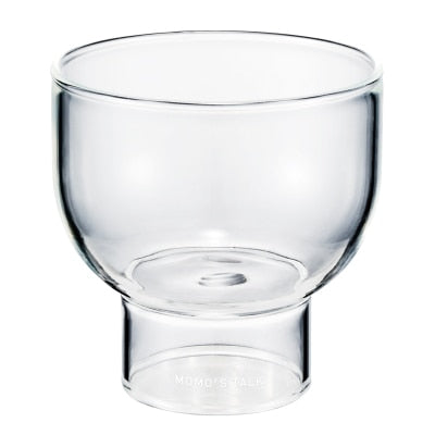 Lisslune | Half-moon drinking bowl made of colored crystal