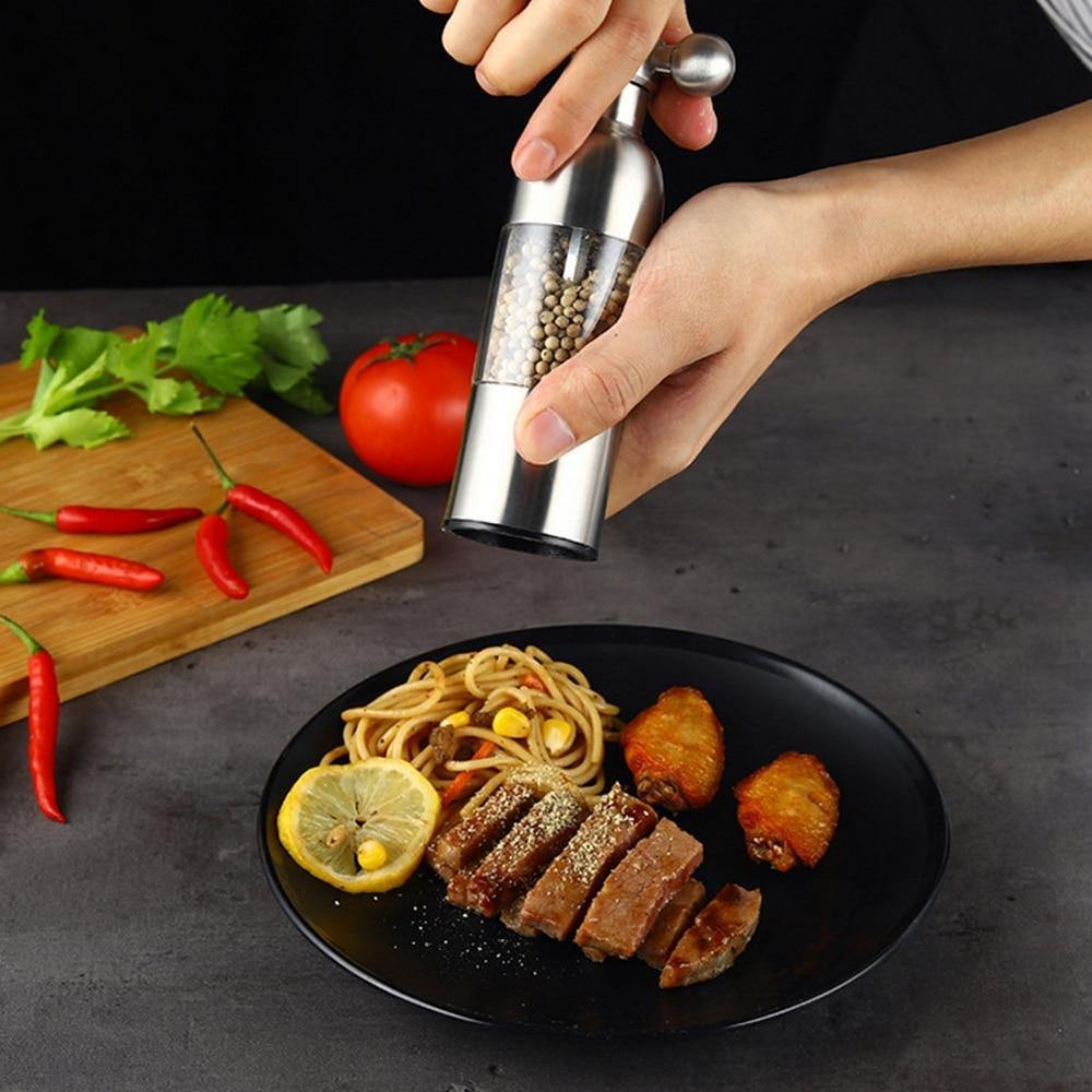 Lisslune | Stainless Steel Elegant Ceramic Seasoning Grinder