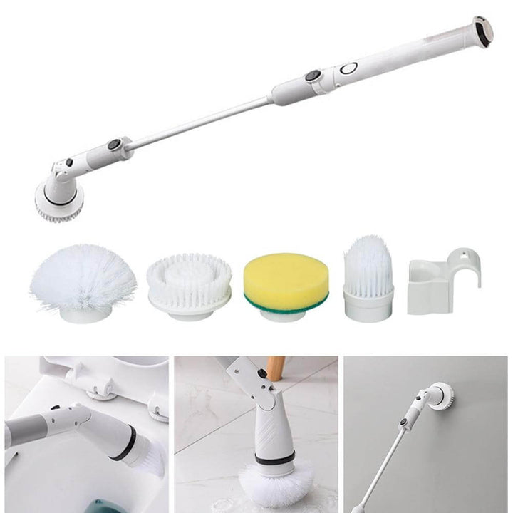 Lisslune | Rotating Bathroom Cleaner Tool Set