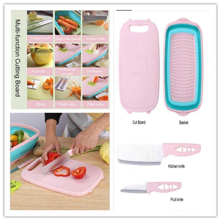Lisslune | Multi-Functional Drain Basket & Chopping Board