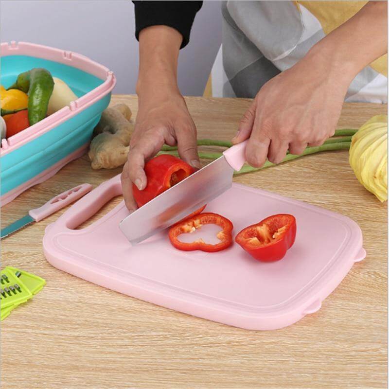 Lisslune | Multi-Functional Drain Basket & Chopping Board