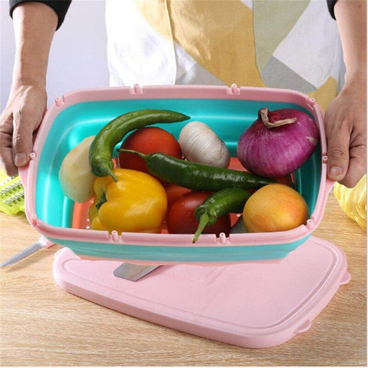 Lisslune | Multi-Functional Drain Basket & Chopping Board