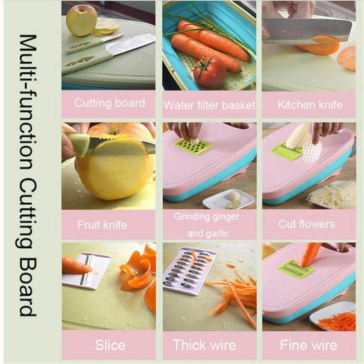 Lisslune | Multi-Functional Drain Basket & Chopping Board
