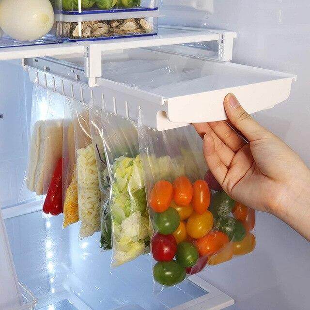 Lisslune | Multi Zip-bag Hanging Fridge Organizer Tray