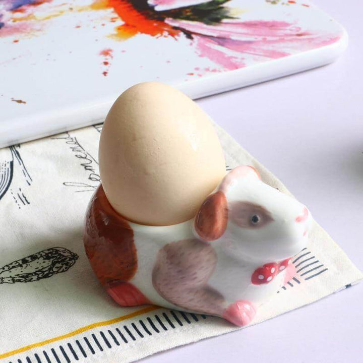 Lisslune | 2Pcs Cute Animal Ceramic Breakfast Egg Holder