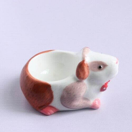 Lisslune | 2Pcs Cute Animal Ceramic Breakfast Egg Holder