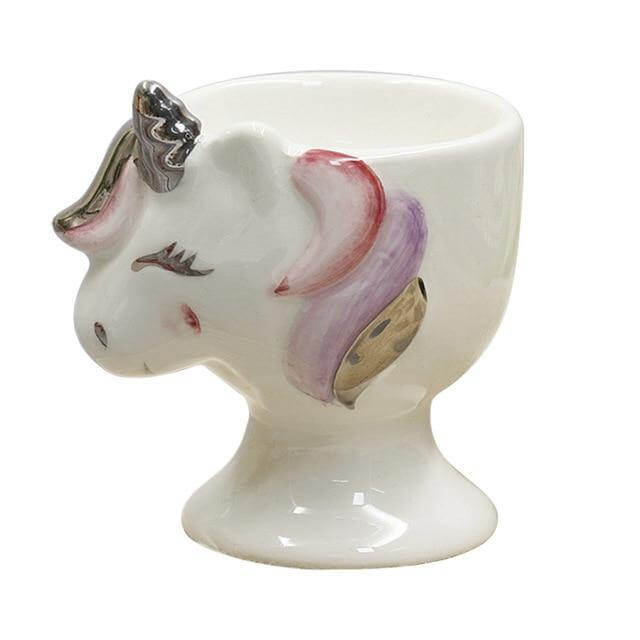 Lisslune | 2Pcs Cute Animal Ceramic Breakfast Egg Holder